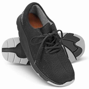Axis The Clinically Proven Stabilized Walking Shoes Color Black 6 New